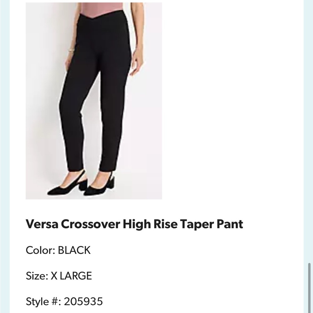 Maurices Versa Crossover High Rise Taper Pant - Picture 6 of 8